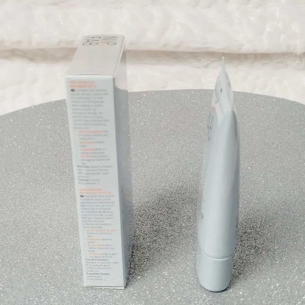 Nip + Fab Post Glycolic Fix Oil Free Moisturizer Face SPF 30 New Sealed Tube